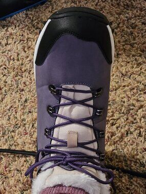 Winter Boots Water-Resistant Warm Snow Boots Non Slip Sole Hiking Trekking